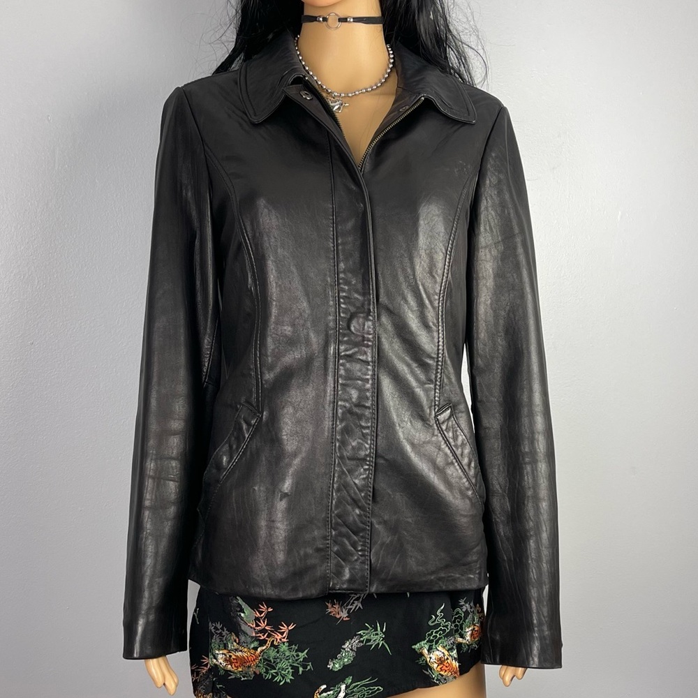 Leather Eddie Bauer Jacket